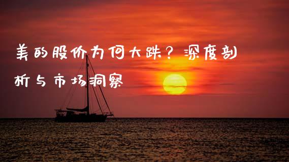美的股价为何大跌？深度剖析与市场洞察_https://m.letulww.com_期货开户保证金_第1张