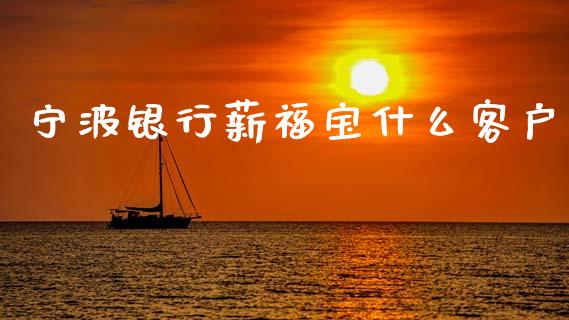 宁波银行薪福宝什么客户_https://m.letulww.com_期货交易软件_第1张