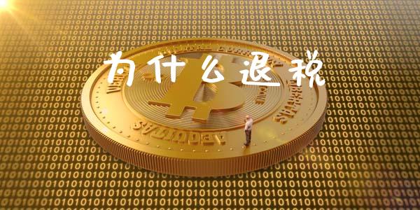为什么退税_https://m.letulww.com_股指期货交易时间_第1张