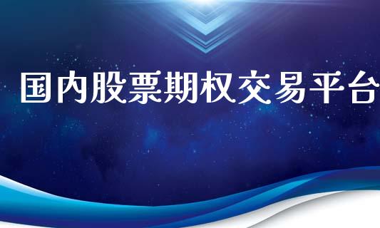 国内股票期权交易平台_https://m.letulww.com_期货交易策略_第1张