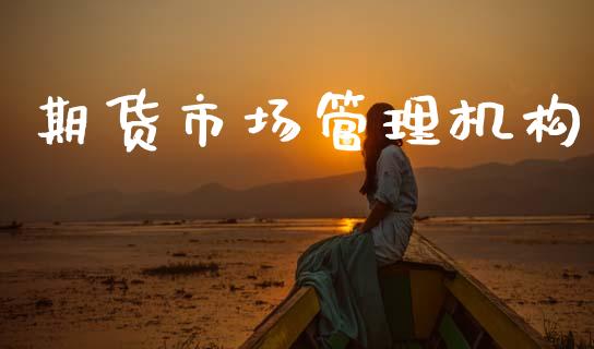 期货市场管理机构_https://m.letulww.com_期货交易软件_第1张
