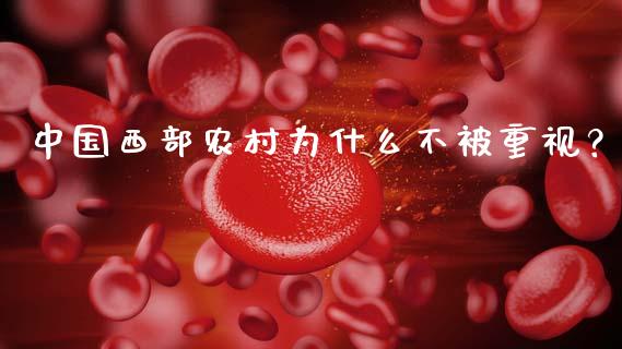 中国西部农村为什么不被重视？_https://m.letulww.com_股指期货交易时间_第1张