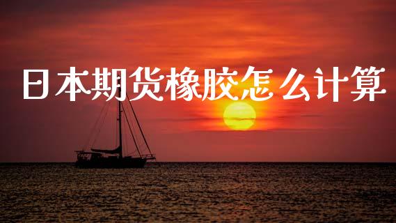 日本期货橡胶怎么计算_https://m.letulww.com_期货交易策略_第1张