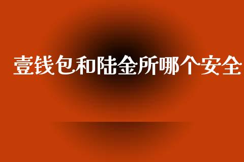 壹钱包和陆金所哪个安全_https://m.letulww.com_股指期货交易时间_第1张