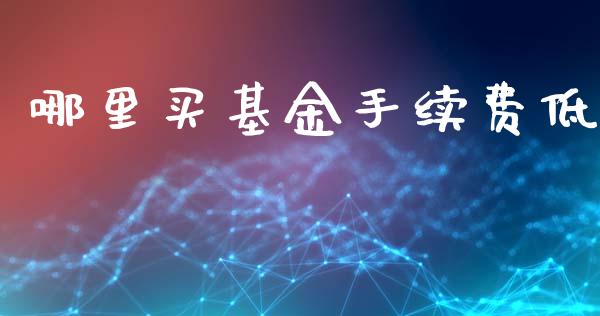 哪里买基金手续费低_https://m.letulww.com_期货交易策略_第1张