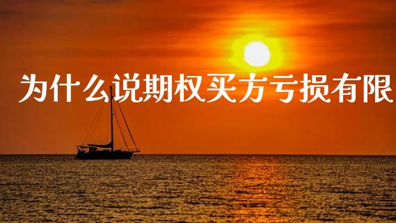 为什么说期权买方亏损有限_https://m.letulww.com_期货交易软件_第1张