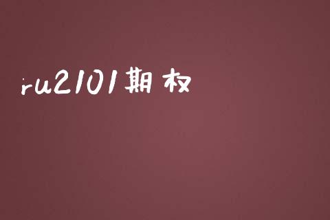 ru2101期权_https://m.letulww.com_期货开户保证金_第1张