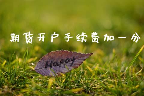 期货开户手续费加一分_https://m.letulww.com_期货交易策略_第1张