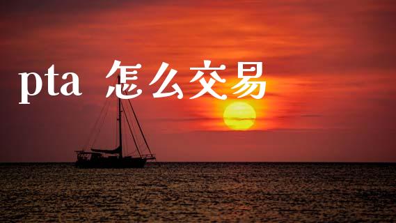 pta  怎么交易_https://m.letulww.com_期货开户保证金_第1张