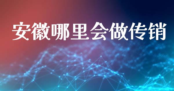 安徽哪里会做传销_https://m.letulww.com_期货交易软件_第1张