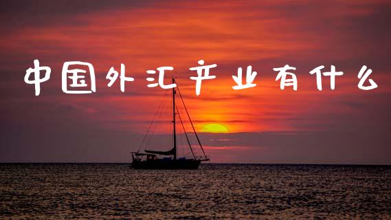 中国外汇产业有什么_https://m.letulww.com_期货交易策略_第1张