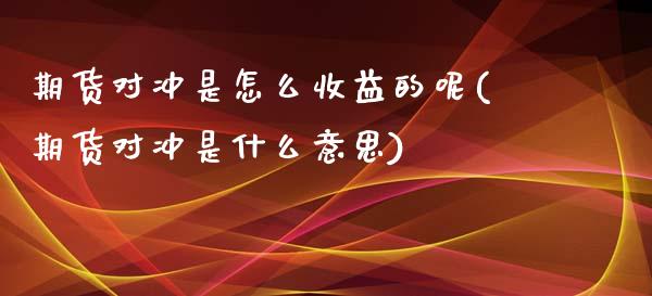 期货对冲是怎么收益的呢(期货对冲是什么意思)_https://m.letulww.com_期货交易软件_第1张