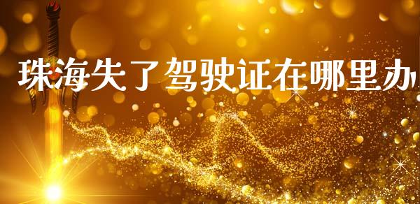 珠海失了驾驶证在哪里办_https://m.letulww.com_期货交易软件_第1张