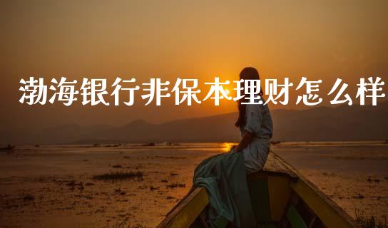 渤海银行非保本理财怎么样_https://m.letulww.com_期货开户保证金_第1张