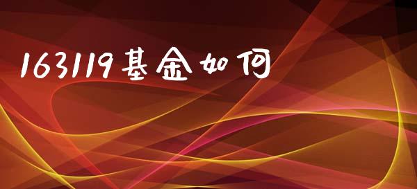 163119基金如何_https://m.letulww.com_期货交易策略_第1张