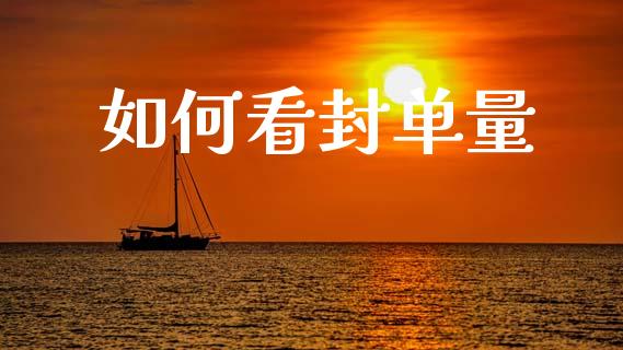 如何看封单量_https://m.letulww.com_期货交易策略_第1张