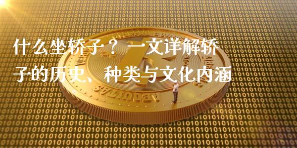 什么坐轿子？ 一文详解轿子的历史、种类与文化内涵_https://m.letulww.com_期货开户保证金_第1张
