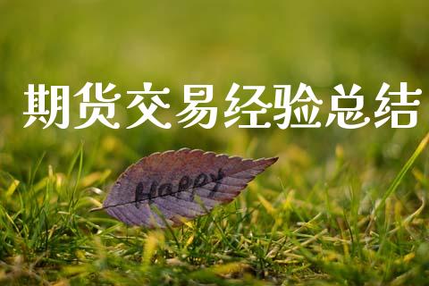 期货交易经验总结_https://m.letulww.com_期货交易软件_第1张