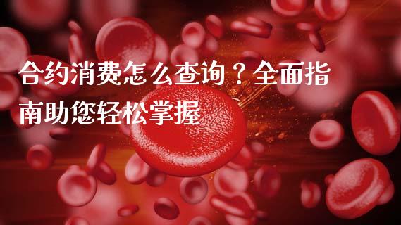 合约消费怎么查询?全面指南助您轻松掌握_期货交易软件_第1张_期货开户保证金_期货交易软件_股指期货交易时间_期货交易策略 合约消费怎么查询?全面指南助您轻松掌握_https://m.letulww.com_期货交易软件_第1张