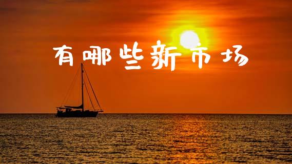 有哪些新市场_https://m.letulww.com_期货交易策略_第1张