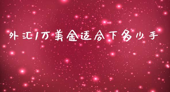 外汇1万美金适合下多少手_https://m.letulww.com_期货交易软件_第1张