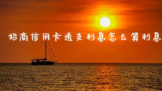 招商信用卡透支利息怎么算利息_https://m.letulww.com_期货交易软件_第1张