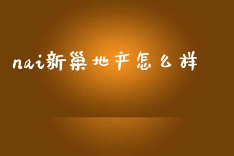 nai新巢地产怎么样_https://m.letulww.com_期货开户保证金_第1张