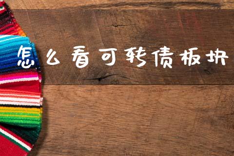 怎么看可转债板块_https://m.letulww.com_股指期货交易时间_第1张