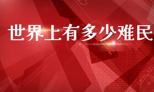 世界上有多少难民_https://m.letulww.com_期货交易软件_第1张