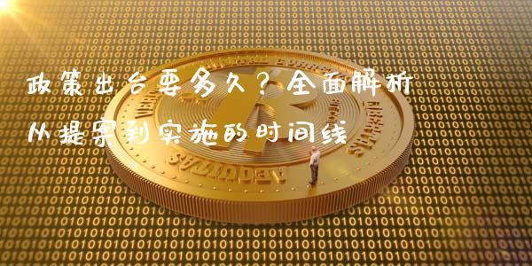 政策出台要多久？全面解析从提案到实施的时间线_https://m.letulww.com_期货交易软件_第1张