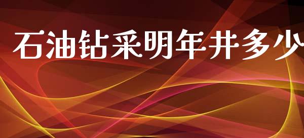 石油钻采明年井多少_https://m.letulww.com_股指期货交易时间_第1张