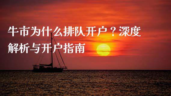 牛市为什么排队开户？深度解析与开户指南_https://m.letulww.com_期货交易软件_第1张