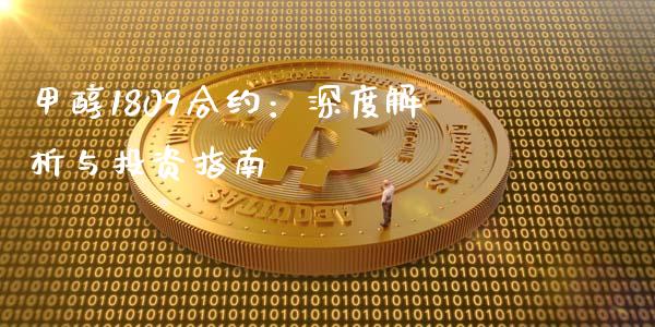 甲醇1809合约：深度解析与投资指南_https://m.letulww.com_期货交易策略_第1张