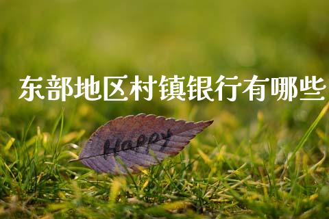 东部地区村镇银行有哪些_https://m.letulww.com_期货交易软件_第1张