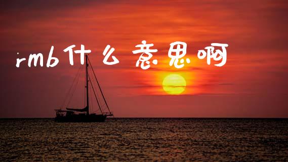 rmb什么意思啊_https://m.letulww.com_期货开户保证金_第1张