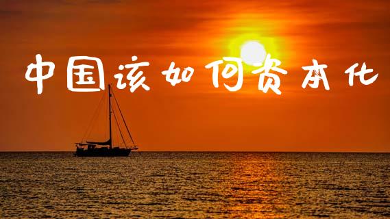 中国该如何资本化_https://m.letulww.com_期货交易软件_第1张