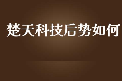 楚天科技后势如何_https://m.letulww.com_期货开户保证金_第1张