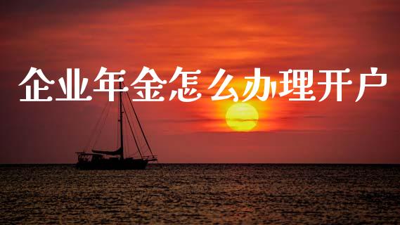 企业年金怎么办理开户_https://m.letulww.com_股指期货交易时间_第1张