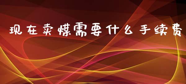 现在卖煤需要什么手续费_https://m.letulww.com_股指期货交易时间_第1张