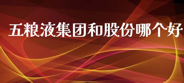 五粮液集团和股份哪个好_https://m.letulww.com_期货开户保证金_第1张