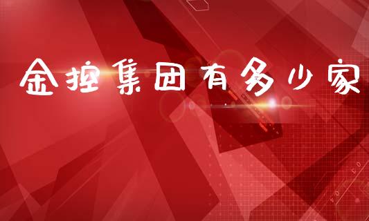 金控集团有多少家_https://m.letulww.com_期货交易软件_第1张