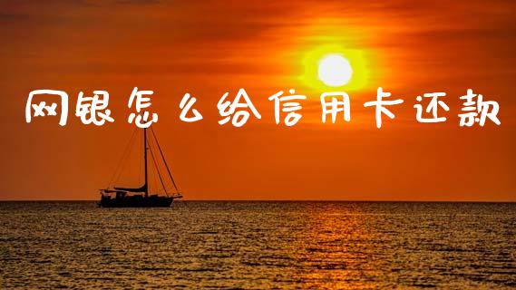 网银怎么给信用卡还款_https://m.letulww.com_期货开户保证金_第1张