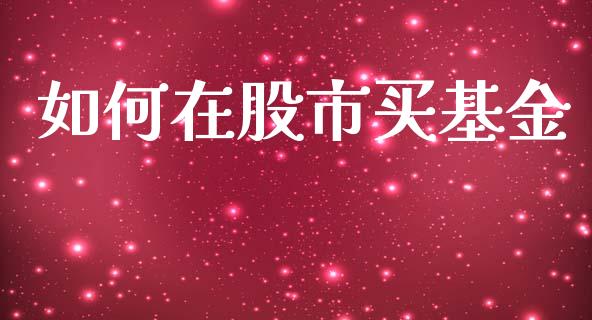 如何在股市买基金_https://m.letulww.com_股指期货交易时间_第1张