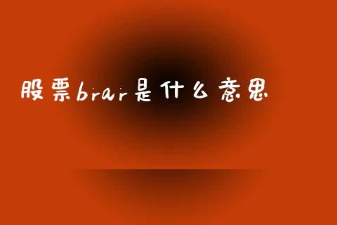 股票brar是什么意思_https://m.letulww.com_期货开户保证金_第1张