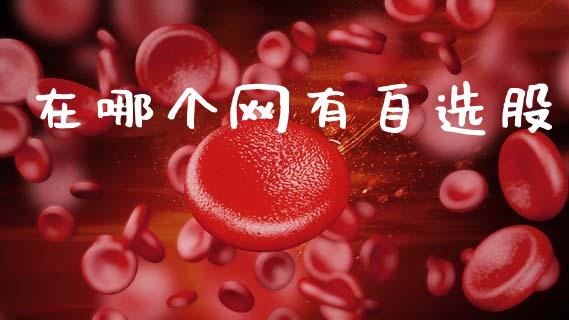在哪个网有自选股_https://m.letulww.com_期货交易策略_第1张