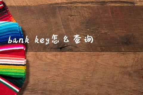 bank key怎么查询_https://m.letulww.com_股指期货交易时间_第1张