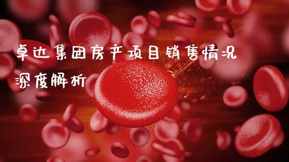 卓达集团房产项目销售情况深度解析_https://m.letulww.com_期货开户保证金_第1张