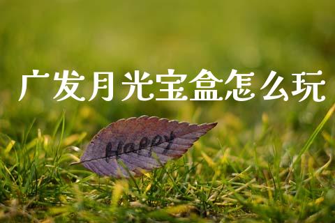 广发月光宝盒怎么玩_https://m.letulww.com_期货交易软件_第1张