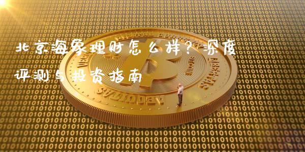北京海象理财怎么样？深度评测与投资指南_https://m.letulww.com_股指期货交易时间_第1张